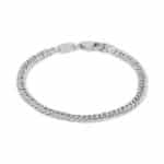 Big snake bracelet silver